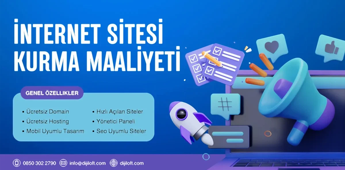 Web Sitesi Tasarım Fiyatları 8 internet sitesi kurma maliyeti